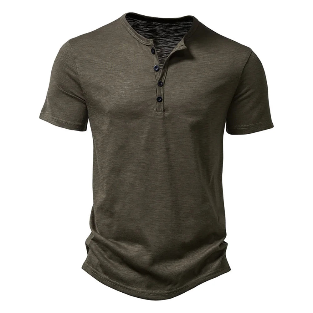 Emerald Breeze Cotton Mens Shirt