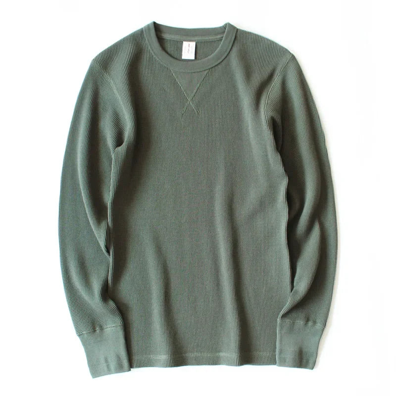 Azure Forest Verdant Standard Men Sweater Cotton Men Pullover