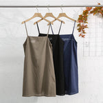 Sunset Gold Dress Cotton Linen Womens Dress