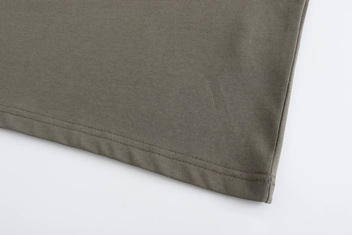 Olive Green Sleeveless Basic Cotton Mens Activewear Tank