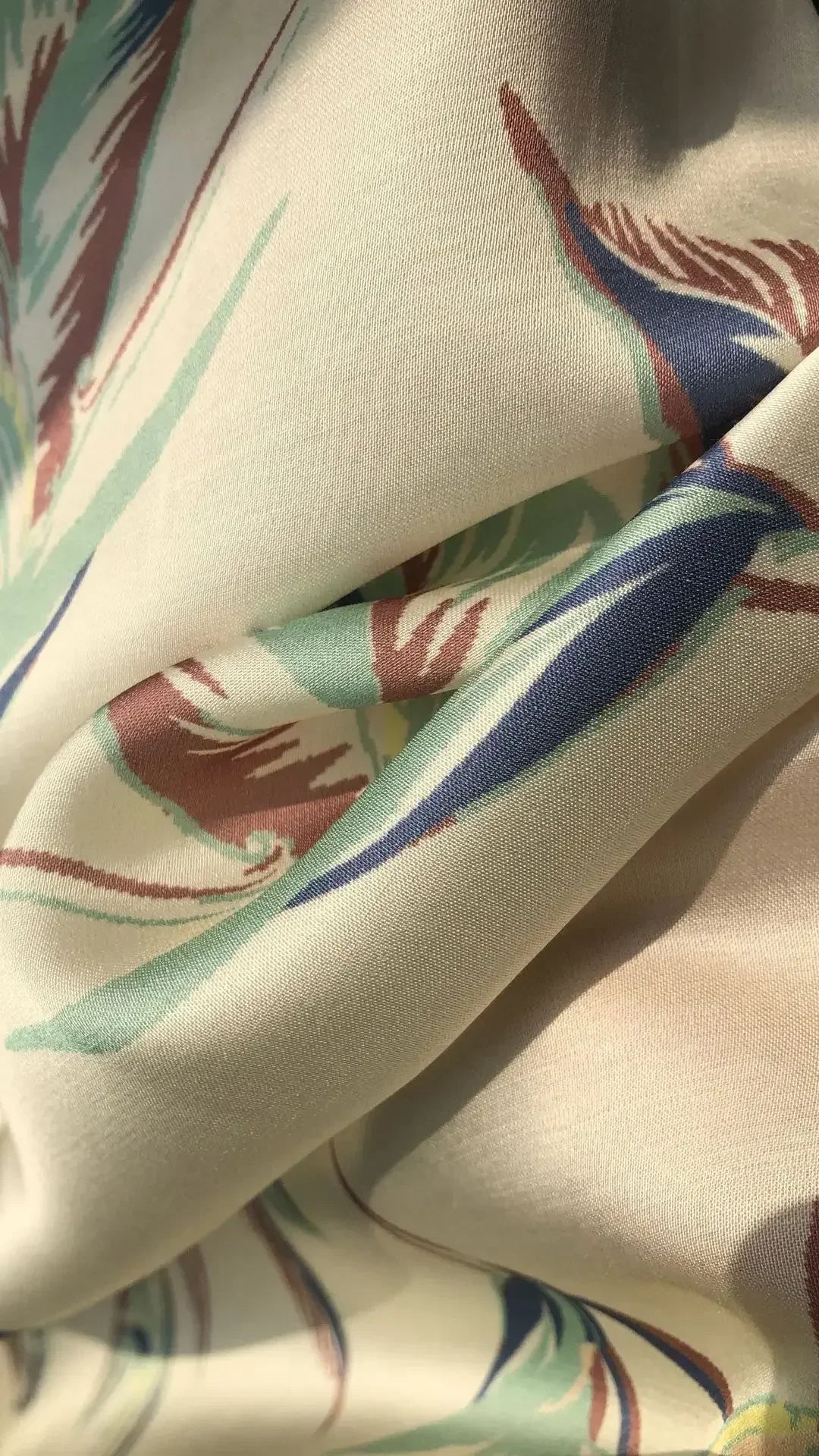 Sunset Blossom Viscose Womens Dress