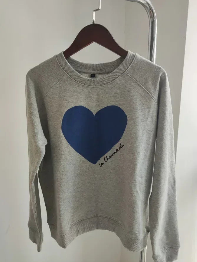 Sunset CoralCotton Womens Sweatshirt