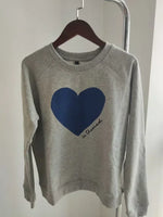 Sunset CoralCotton Womens Sweatshirt