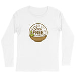 Shea Butter Free Long Sleeve Organic Cotton Graphic Shirt | Hypoallergenic - Allergy Friendly - Naturally Free