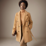 Sunset Dusk Wool Womens Coat
