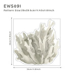 Underwater Animals DIY Vinyl Non-Toxic Decal Self Adhesive Wall Stickers | Hypoallergenic - Allergy Friendly - Naturally Free