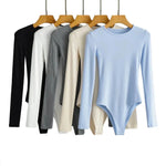 White Peaches Long Sleeve Cotton Bodysuit | Hypoallergenic - Allergy Friendly - Naturally Free