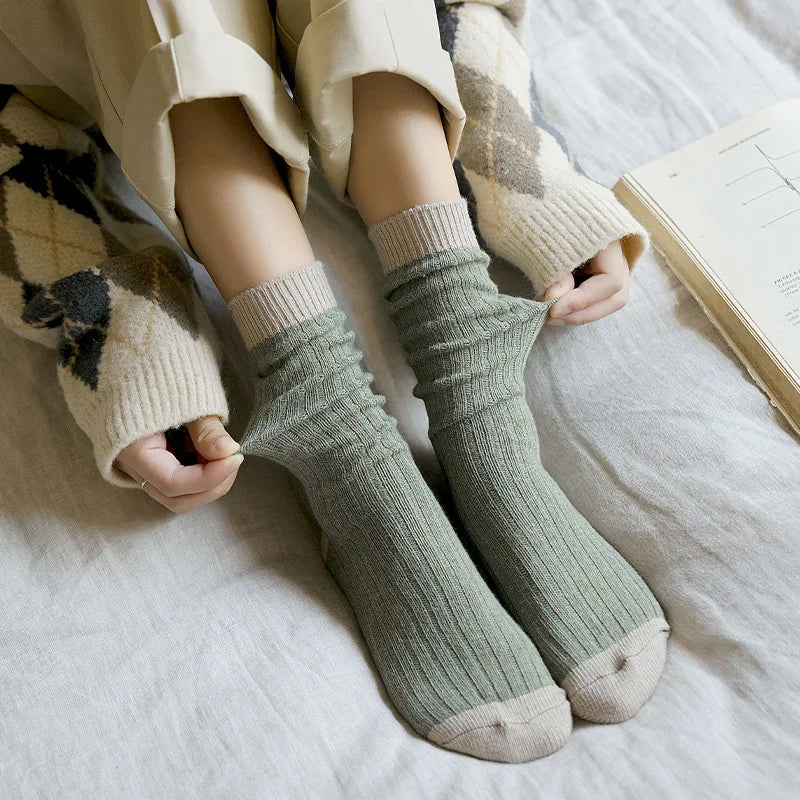 Woodland Palette Organic Cotton Womens Socks | Hypoallergenic - Allergy Friendly - Naturally Free