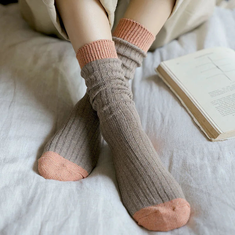 Woodland Palette Organic Cotton Womens Socks | Hypoallergenic - Allergy Friendly - Naturally Free