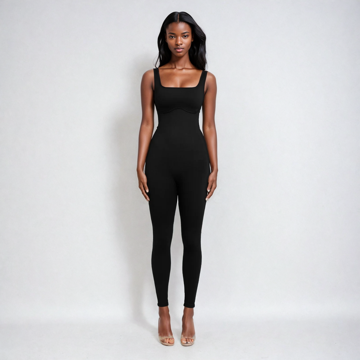 Noir Fit Cotton Jumpsuit | Hypoallergenic - Allergy Friendly - Naturally Free