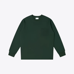 Evergreen Moss 100% Cotton Mens Sweatshirt