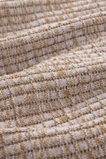 Cloudy Meadow Waffle Knit Womens Sweater