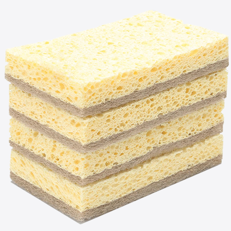 Earth Scrub 10Pcs Palm Cellulose Dishwashing Sponge