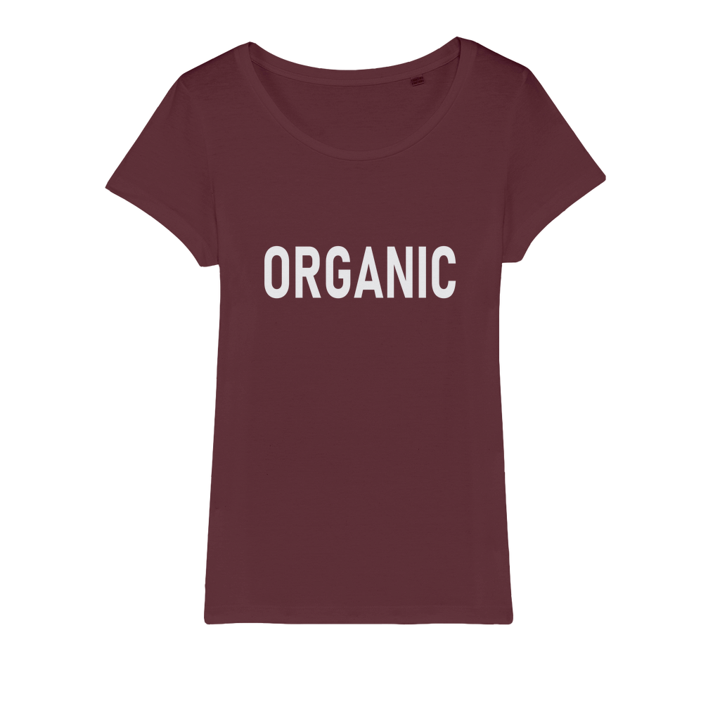 Organic Classic Jersey 100% Organic Cotton Womens Graphic Tee