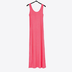 Breezy Coral Sleeveless Cotton Womens Dress