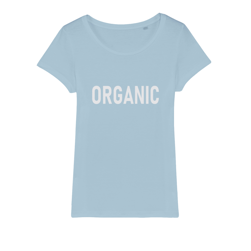 Organic Classic Jersey 100% Organic Cotton Womens Graphic Tee