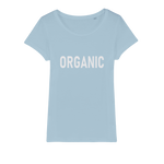 Organic Classic Jersey 100% Organic Cotton Womens Graphic Tee