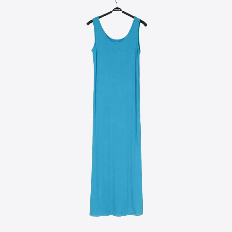 Breezy Coral Sleeveless Cotton Womens Dress