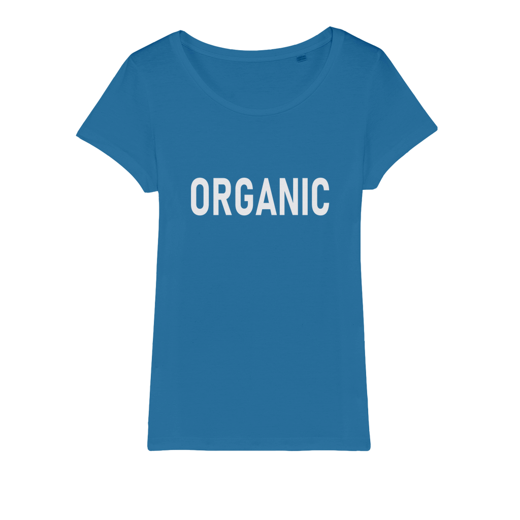 Organic Classic Jersey 100% Organic Cotton Womens Graphic Tee
