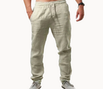 Natural Fabrics Casual Cotton Linen Mens Pants