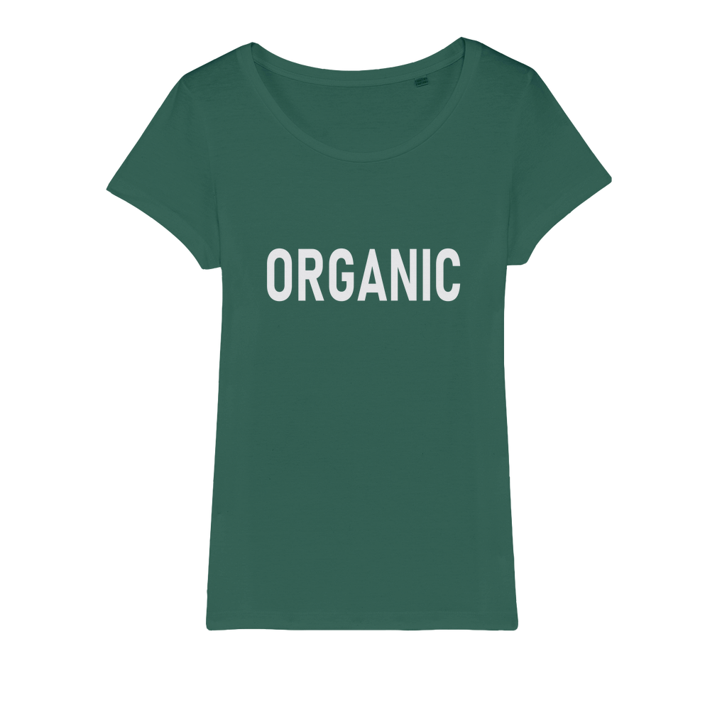 Organic Classic Jersey 100% Organic Cotton Womens Graphic Tee