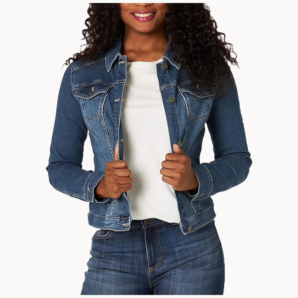 Sunset Dusk Denim Womens Jacket