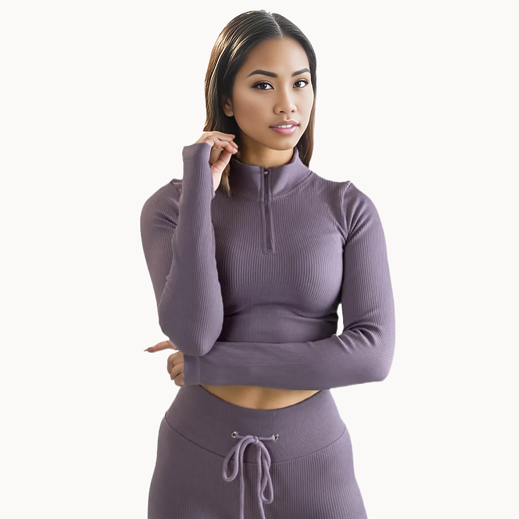 Plum Blossom Yoga Organic Cotton Womens Set