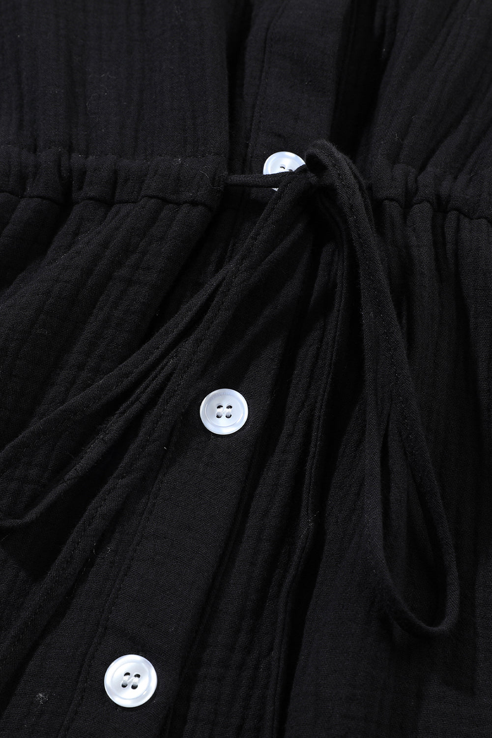 Twilight Mist Curve Womens Dress with Buttons