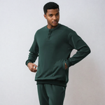 Evergreen Dusk 2Pcs Cotton Mens Lounge Set