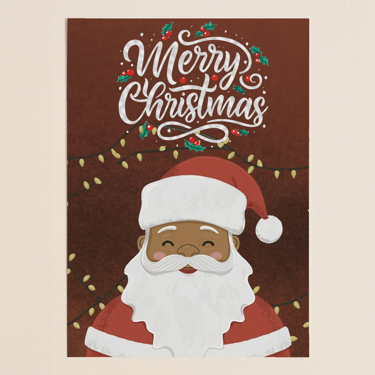 Amberwood Frost Blank Greeting Card