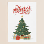 Wild Evergreen Festive Christmas Greeting Card
