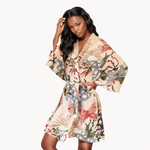 Celestial Ivy Floral Womens Robe
