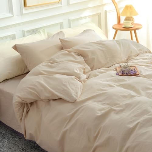 Pure Serenity Solid Organic Cotton Duvet Cover & Pillowcase Set
