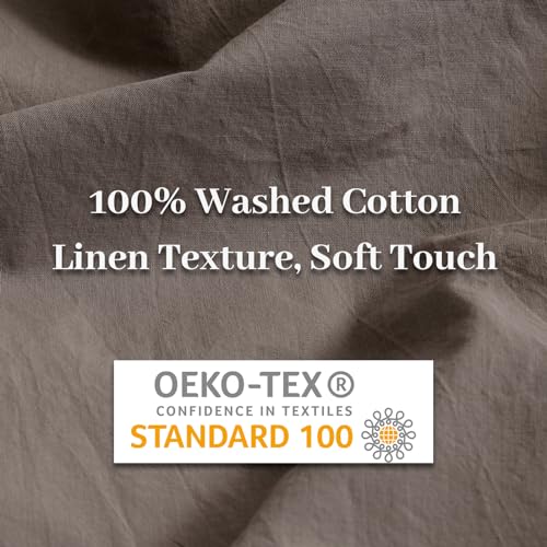 Pure Serenity Solid Organic Cotton Duvet Cover & Pillowcase Set