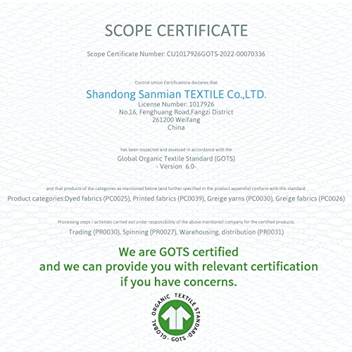 Pure Serenity Solid Organic Cotton Duvet Cover & Pillowcase Set