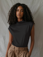 Pink Azalea High Stretch Pull Over Viscose Womens Blouse