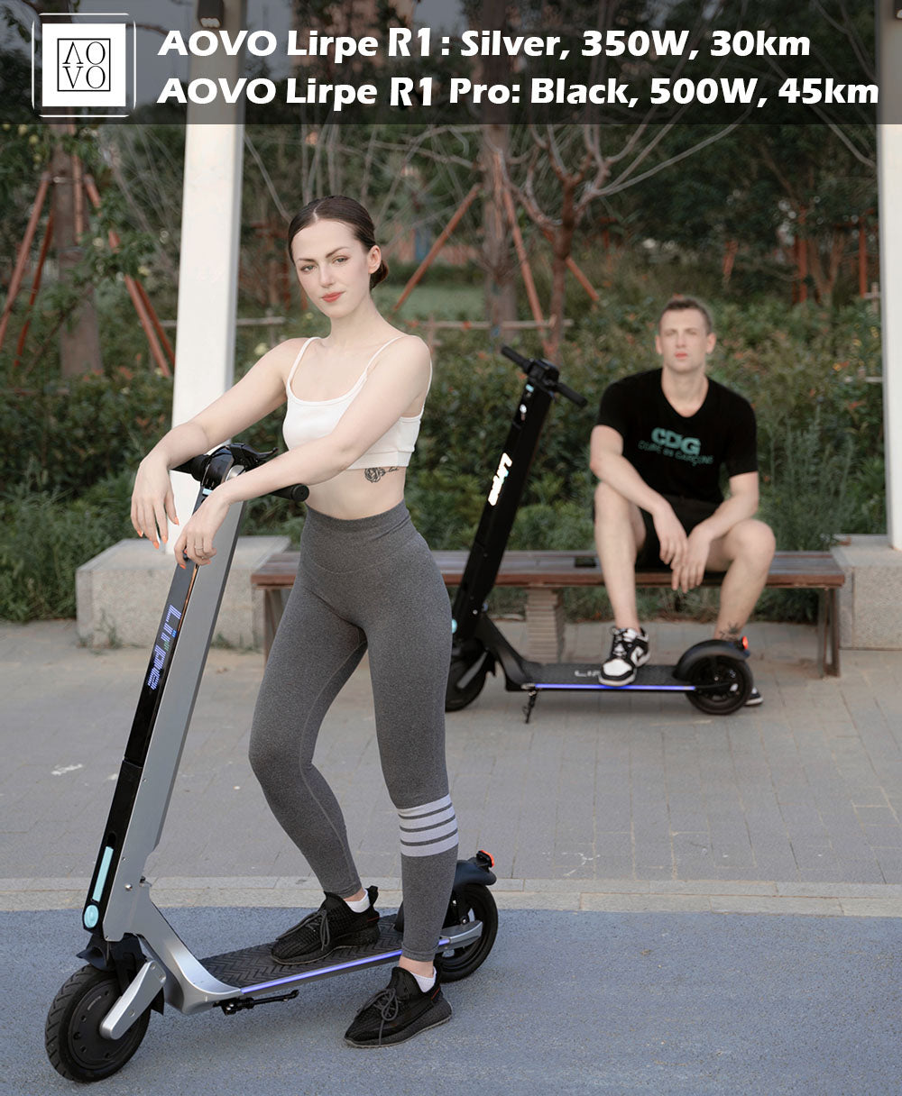 Energy Savers AOVO Lirpe R1 First Solar Powered Electric Scooter