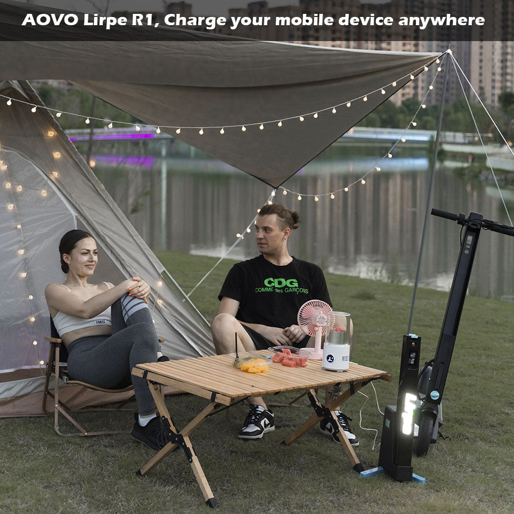 Energy Savers AOVO Lirpe R1 First Solar Powered Electric Scooter