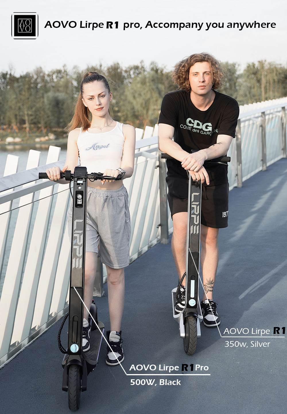 Energy Savers AOVO Lirpe R1 First Solar Powered Electric Scooter