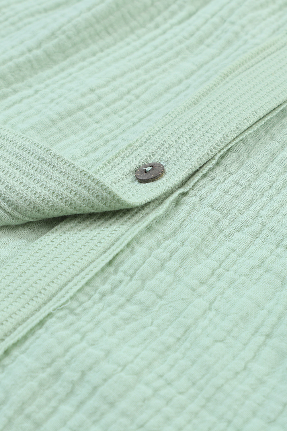 Midnight Sky Crinkle Puff Sleeve Shirt 100% Cotton Womens Dress