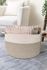 Cedar Lake 100% Cotton Storage Basket