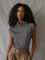 Pink Azalea High Stretch Pull Over Viscose Womens Blouse