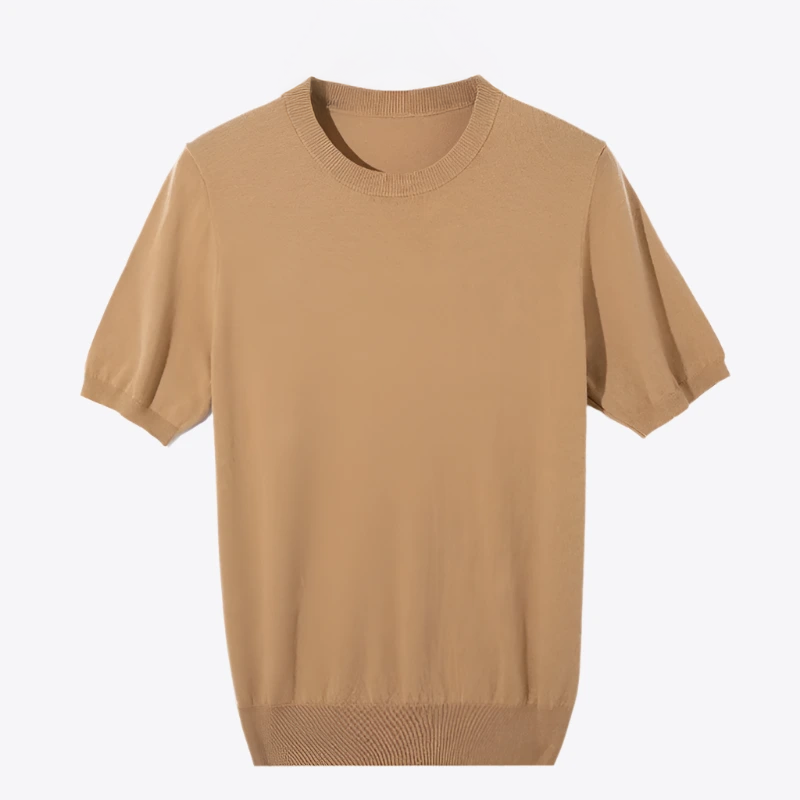 Golden Breeze 100% Merino Wool Mens Sweater