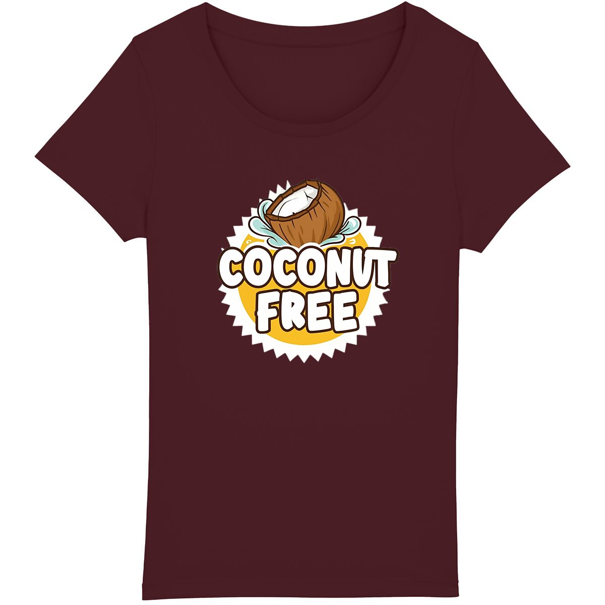 Coconut Free Organic Cotton Graphic Tee | Hypoallergenic - Allergy Friendly - Naturally Free