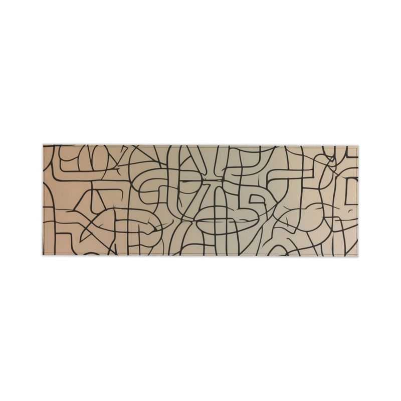 Desert Bloom Modern Table Runner | Hypoallergenic - Allergy Friendly - Naturally Free