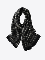 Earth Tone Stripes Cashmere Womens & Mens Scarf | Hypoallergenic - Allergy Friendly - Naturally Free