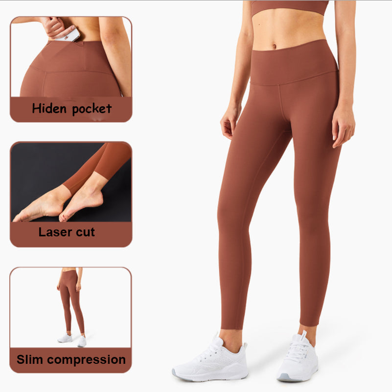 Earthy Orchard Organic Cotton Womens Activewear Leggings | Hypoallergenic - Allergy Friendly - Naturally Free