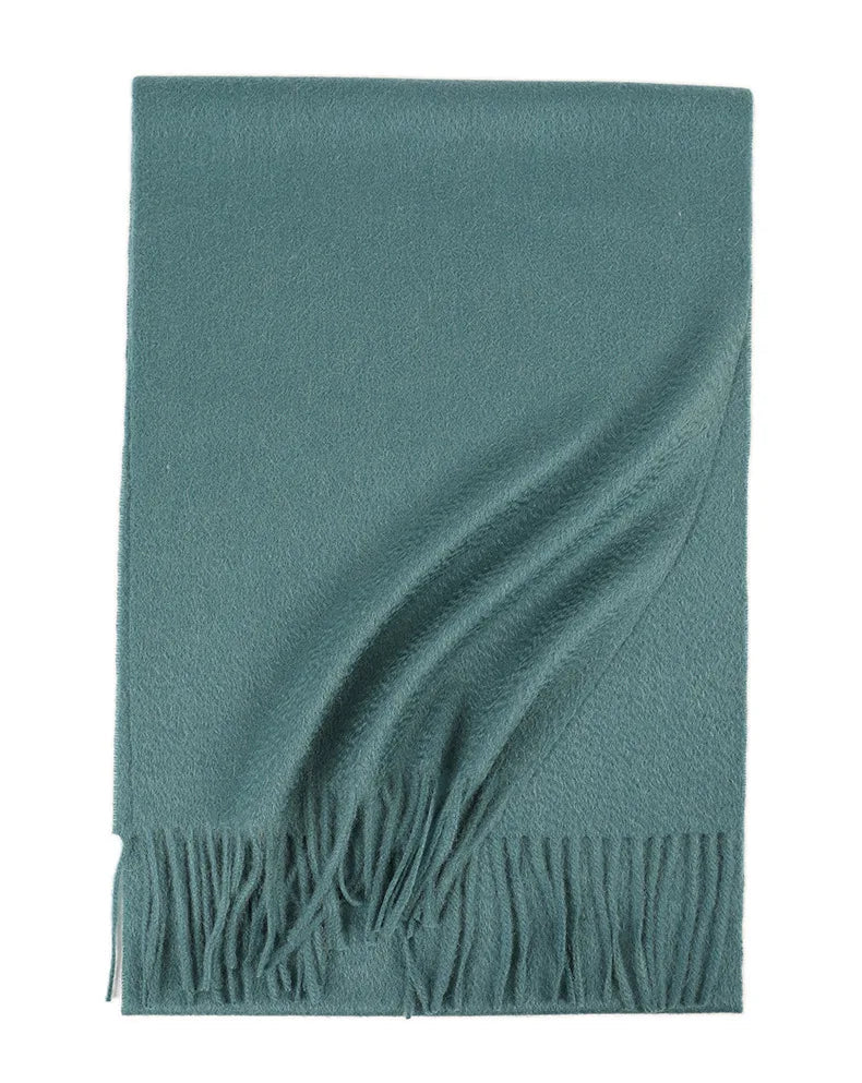 Earthy Tones Tassle Cashmere Womens Scarf | Hypoallergenic - Allergy Friendly - Naturally Free