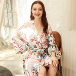 Celestial Ivy Floral Womens Robe