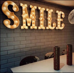 Golden Dawn Acrylic Light Letter Custom Style unisex LED Module